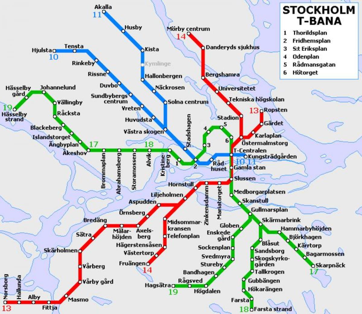 offentlig transport i Stockholm kort