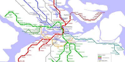 Kort over pendeltåg kort Stockholm