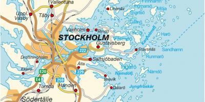 Stockholm Sverige metro kort